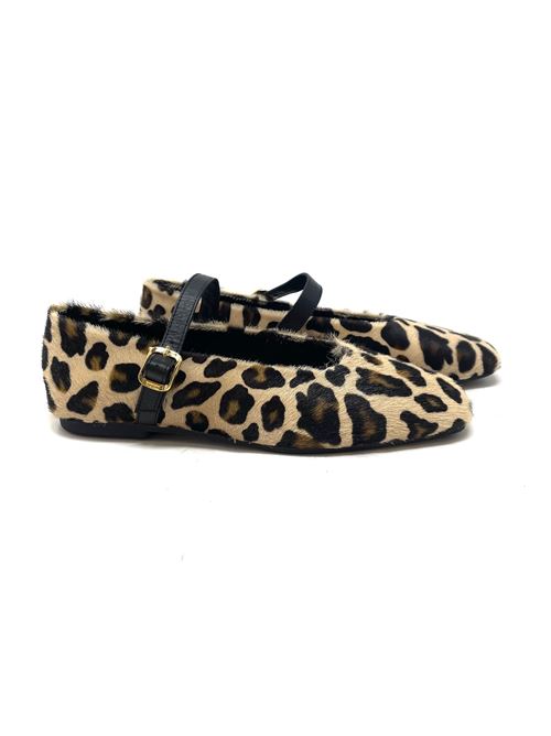 Ballerina in cavallino leopardato IL LACCIO | 4062PONYLEO